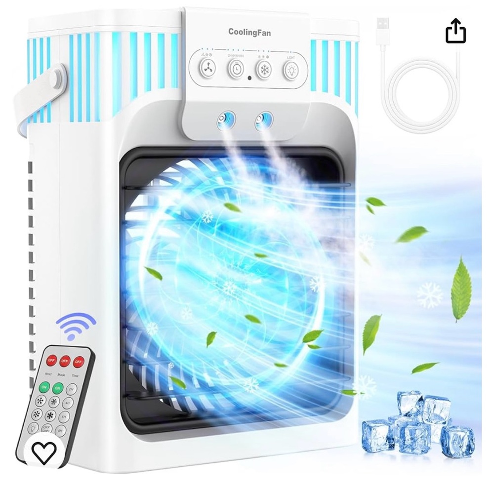 Portable AC unit and fan